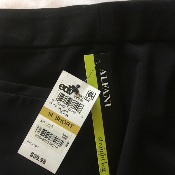 Classic Black Womens Trouser Sz 14S - Picture 3 of 8